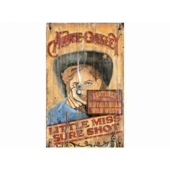 Annie Oakley Vintage Sign Custom