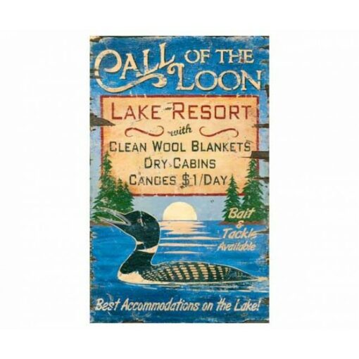 Custom Lake House Vintage Sign