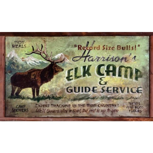 Cast Iron Round Moose Welcome Plaque Sign Rustic Ranch Hunting Camp Decor 