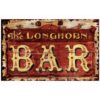Longhorn Custom Vintage Sign