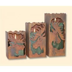 Moose Candle Holders