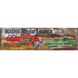 Custom hunting vintage sign