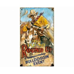 Custom Reno Rodeo Vintage Sign