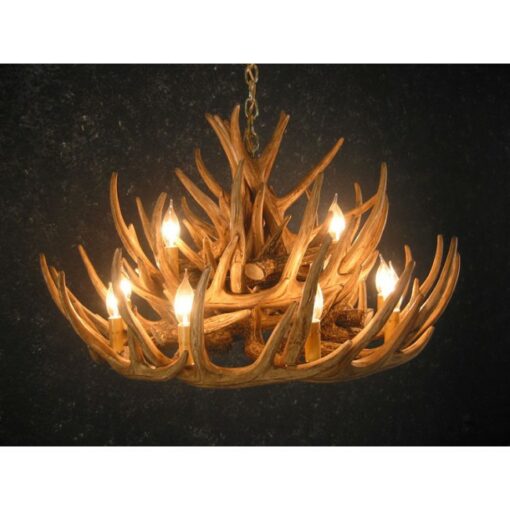 Whitetail Antler Cascade Chandelier