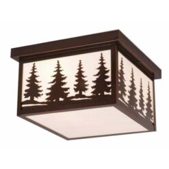 Yosemite 12" Outdoor Ceiling Light Burnished Bronze