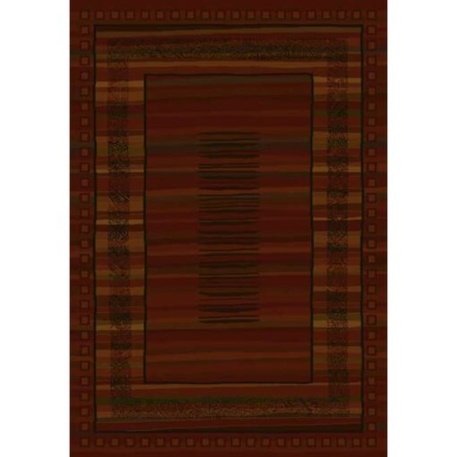 Cabin Retro Lodge Cabin Rug
