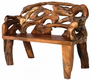badland benches teak