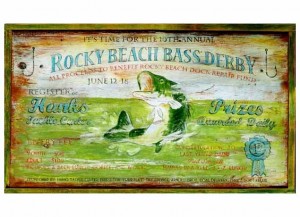 Bass Derby Vintage Sign