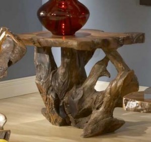 Bighorn Root End Rustic Table