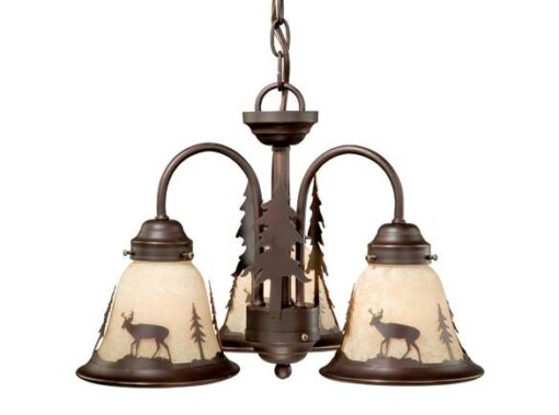 Bryce 3L Light Kit Burnished Bronze - Deer