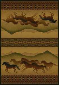 Chestnut Mare Lodge Cabin Rug