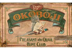 Custom Vintage Hunting Signs