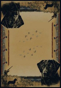 Duck Hunter Cabin Rug
