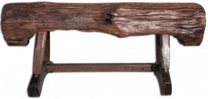 Feed Trough Garden Bench