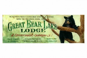 Bear Lake Vintage Sign