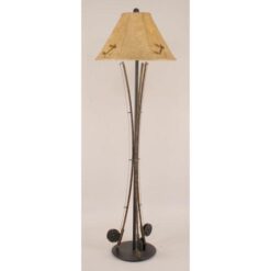 Iron 3-Fishing Pole Floor Lamp