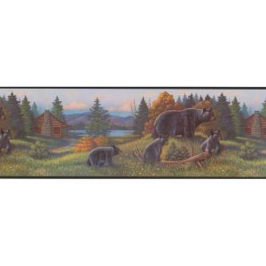 Lake Forest Lodge Black Bear Border