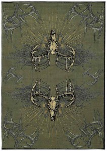 Legend Killers Smoke Blue Cabin Rug