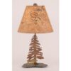 Mini Moose Single Pine Tree Lamp