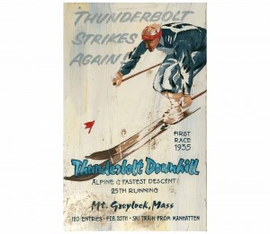Thunderbolt Vintage Sign