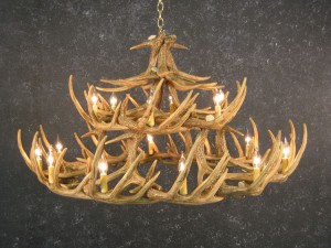 Whitetail 30 Antler Chandelier