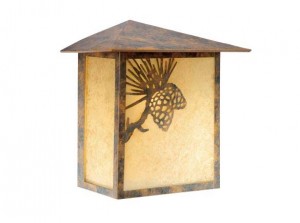 Whitebark 9 Outdoor Sconce Olde World Patina