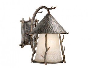 Woodland 11'' Outdoor Wall Light Autumn Patina