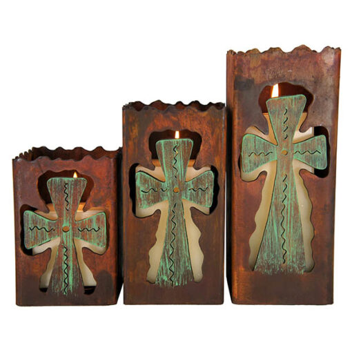 Cross Candle Holders