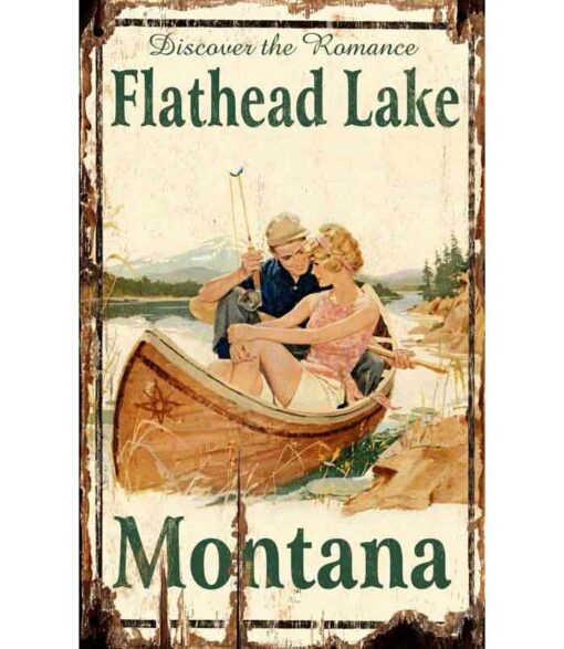 Flathead Lake Custom Sign