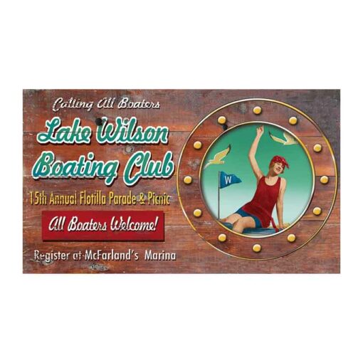 Lake Wilson Custom Sign