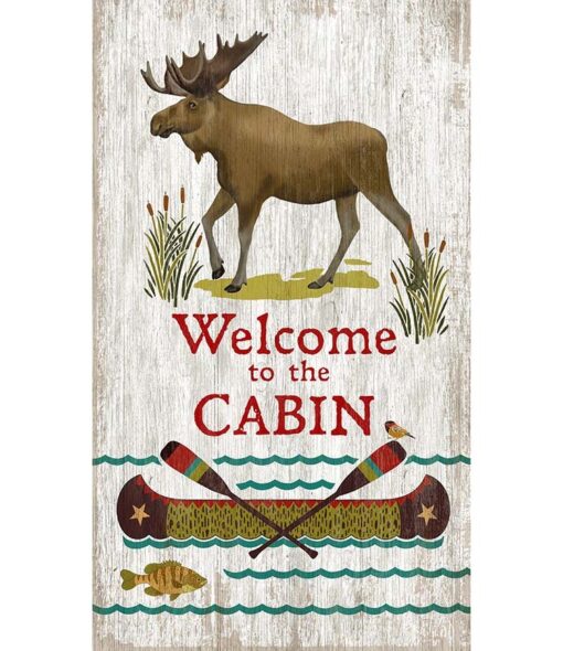 Welcome Cabin Custom Sign