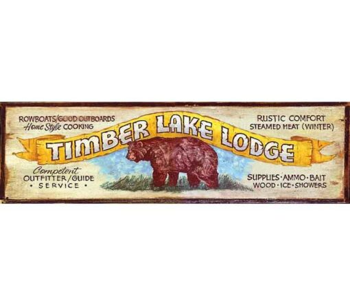 Timberlake Custom Vintage Sign