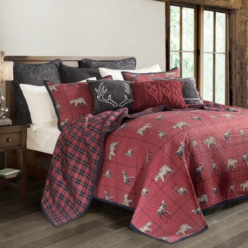 Woodland Plaid Comforter Set