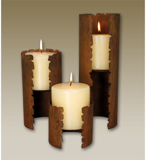 Iron Candle Holder Set