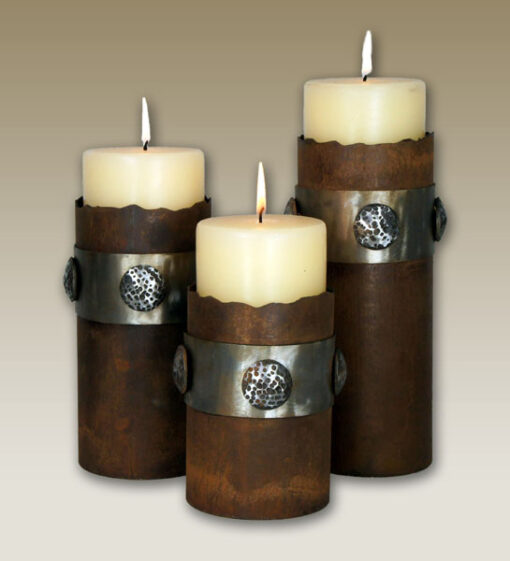 Iron Candle Holder Set