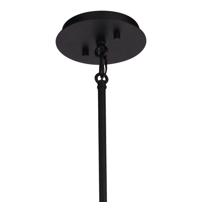Bridgeview 16 in. 4 Light Pendant Oil Rubbed Bronze and Light Walnut - Image 2