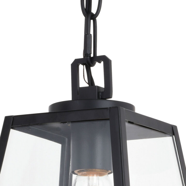 Grant 1 Light Mini Pendant Black - Image 4