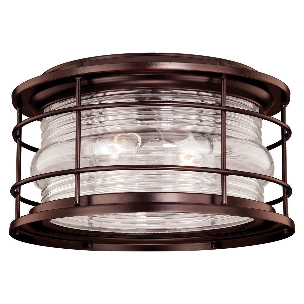 Hyannis Bronze Coastal Round Outdoor