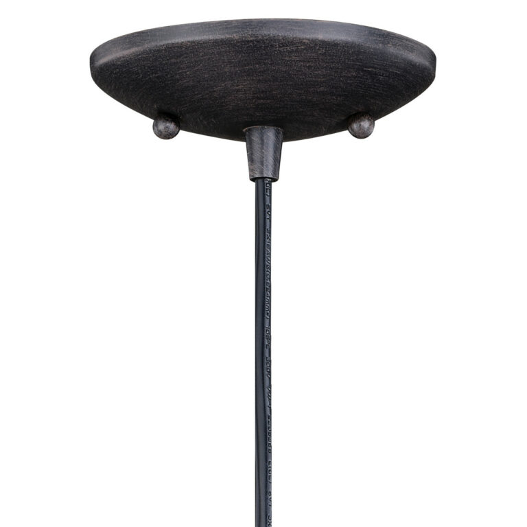Outland 1 Light Black Gold Farmhouse Outdoor Barn Dome Pendant - Image 2
