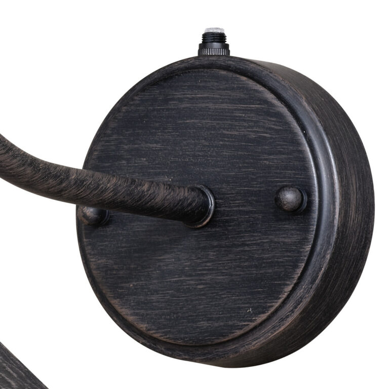 Outland 1 Light Dusk to Dawn Black Gold Farmhouse Barn Dome Outdoor Wall Lantern - Image 2