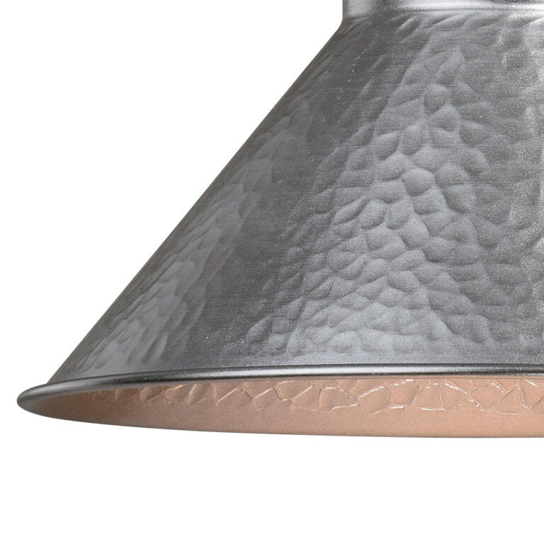 Outland 1 Light Dusk to Dawn Pewter Farmhouse Barn Dome Outdoor Wall Lantern - Image 2