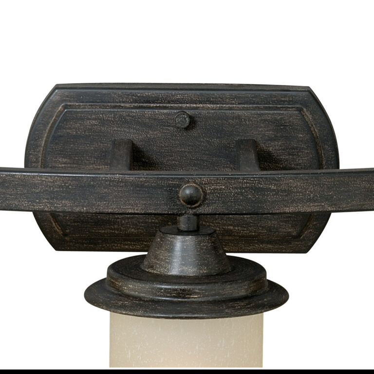 Halifax 3 Light Bronze Rustic Bathroom Vanity Fixture - Image 2