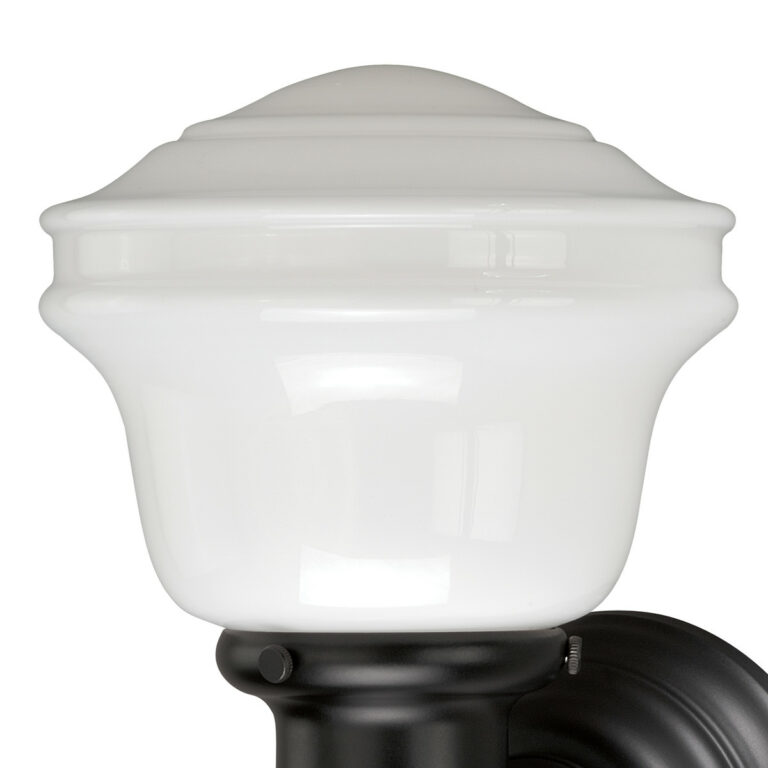 Huntley 1 Light Bronze Farmhouse Schoolhouse Bathroom Wall Fixture - Image 2