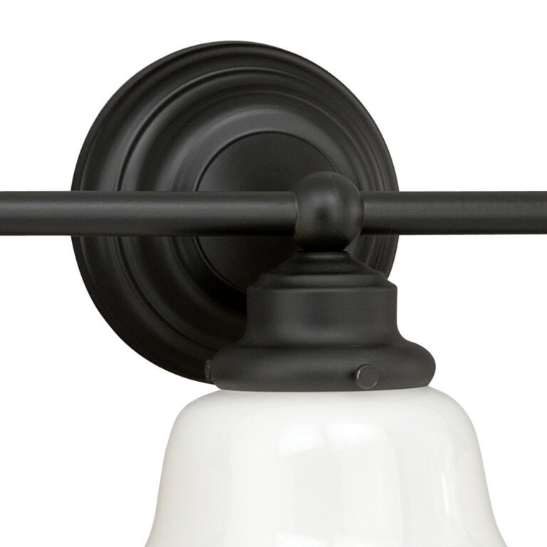 Huntley 3 Light Bronze Farmhouse Schoolhouse Bathroom Vanity Fixture - Image 3