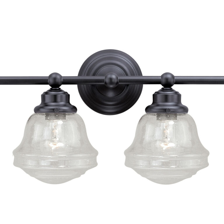Huntley 4 Light Bronze Farmhouse Schoolhouse Bathroom Vanity Fixture - Image 2