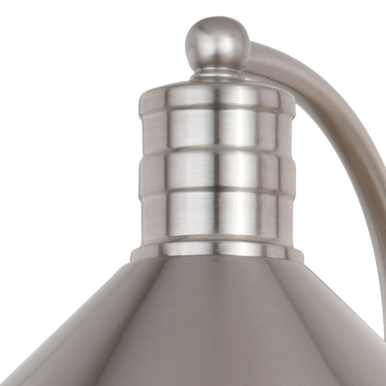 Akron 3 Light Vanity Satin Nickel and Matte White - Image 3