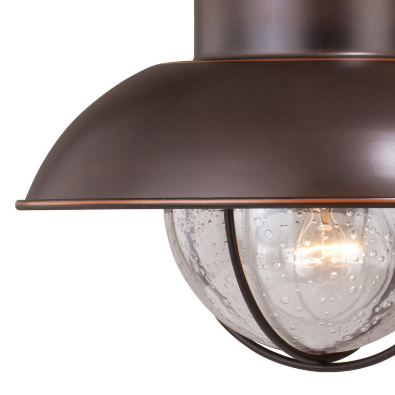 Harwich Bronze Motion Sensor Dusk to Dawn Coastal Outdoor Wall Light - Image 3